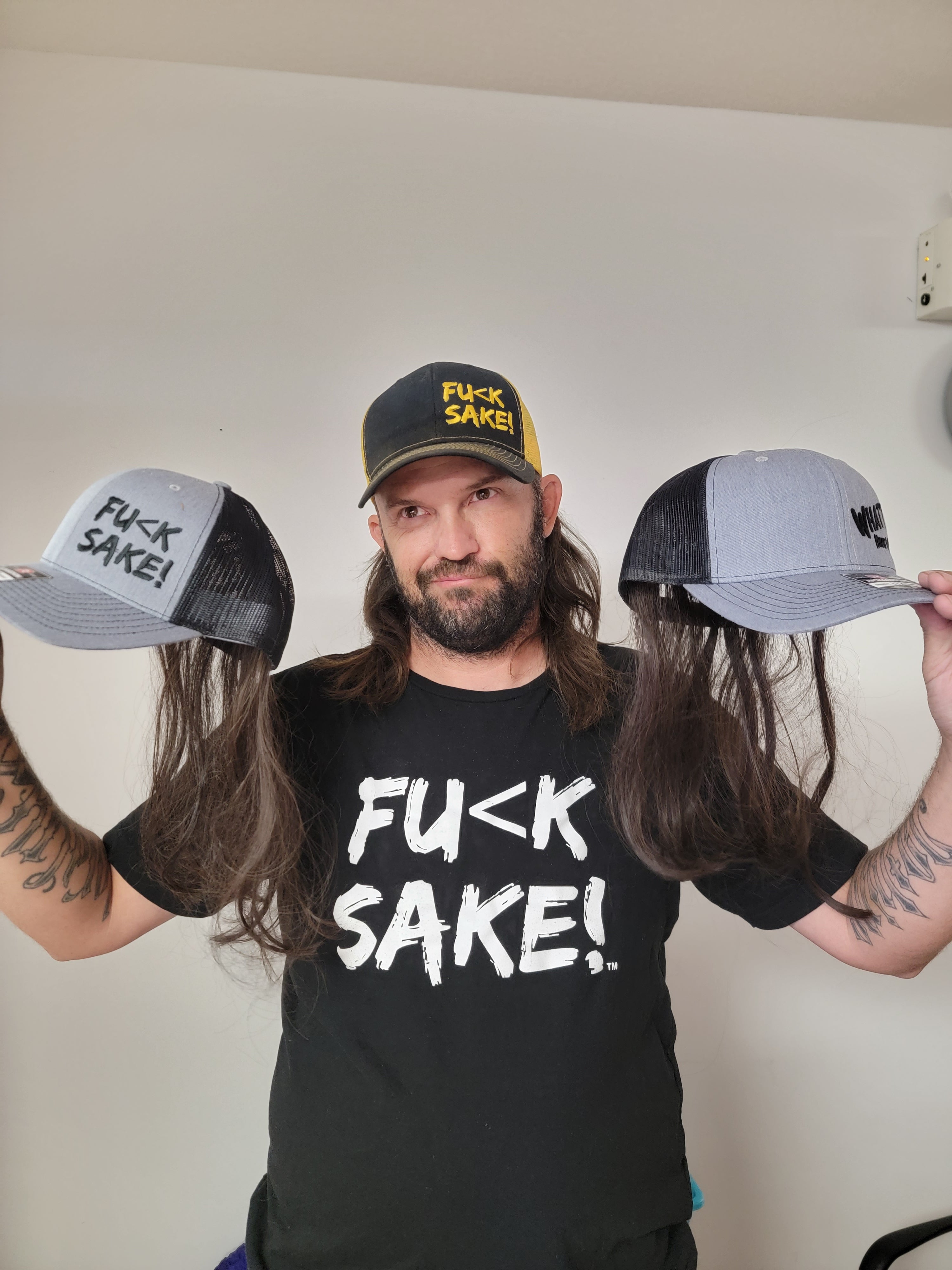 Let's Go Brandon USA Hat with Mullet Wig – SQUASH SOCIALISM