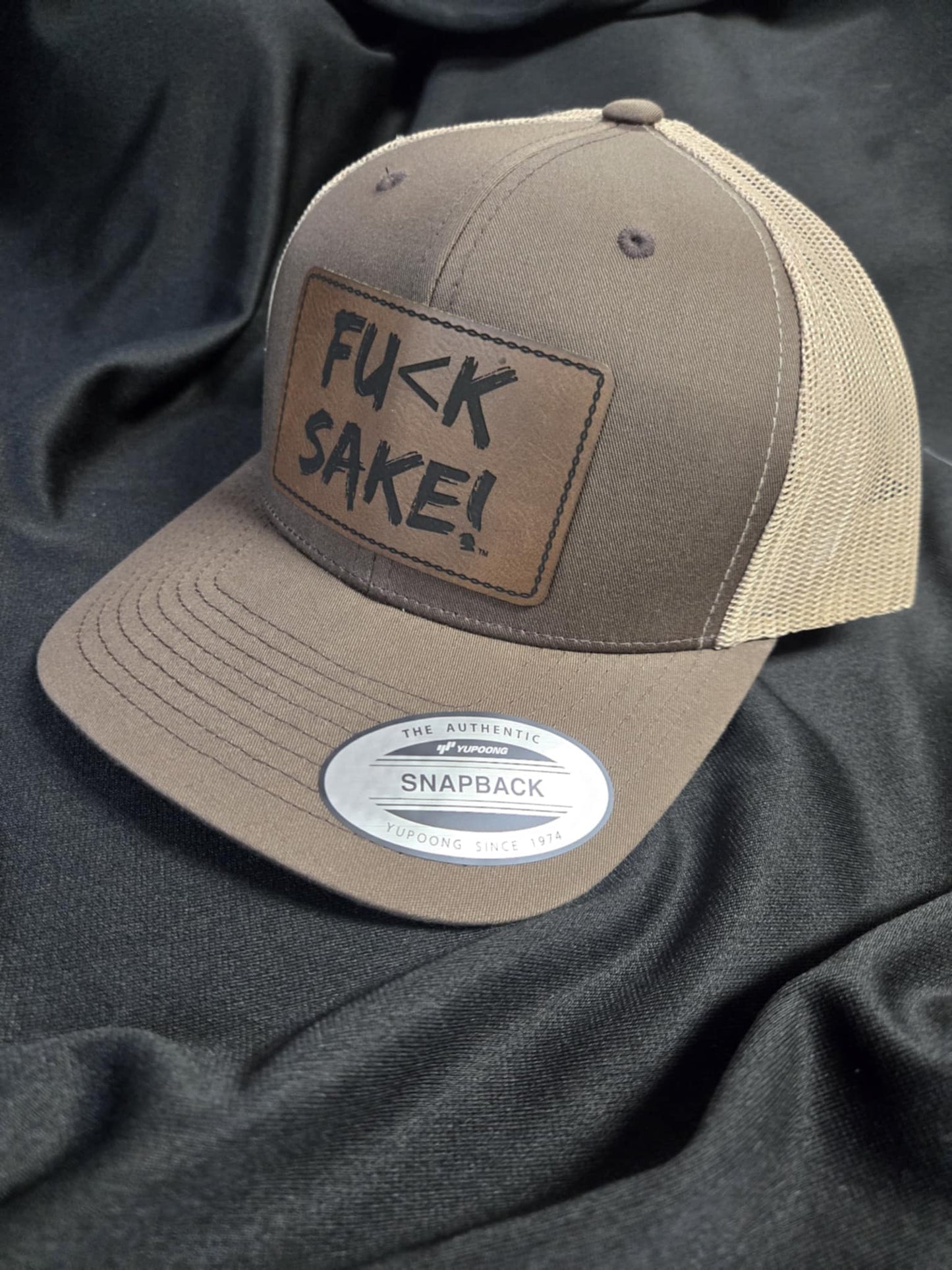 Fu(k Sake Leather Patch Snap Back