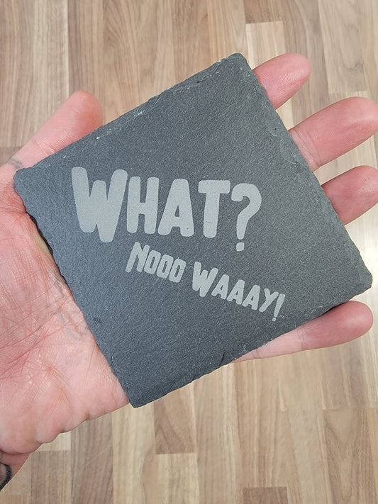 WNW/ FSake Slate Coasters set of 4