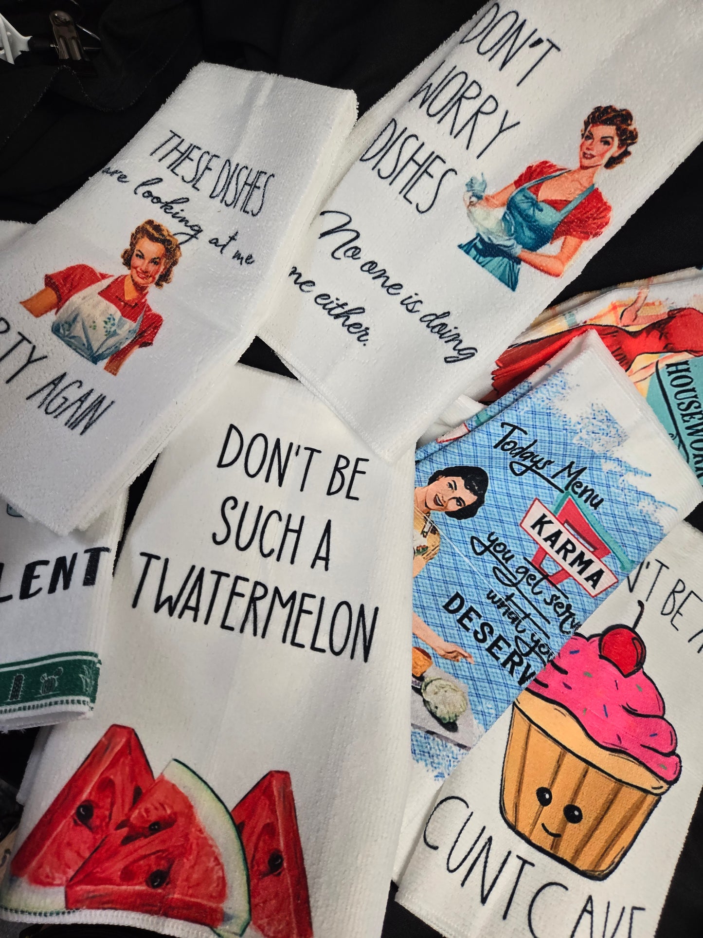 Sassy Dish Towels