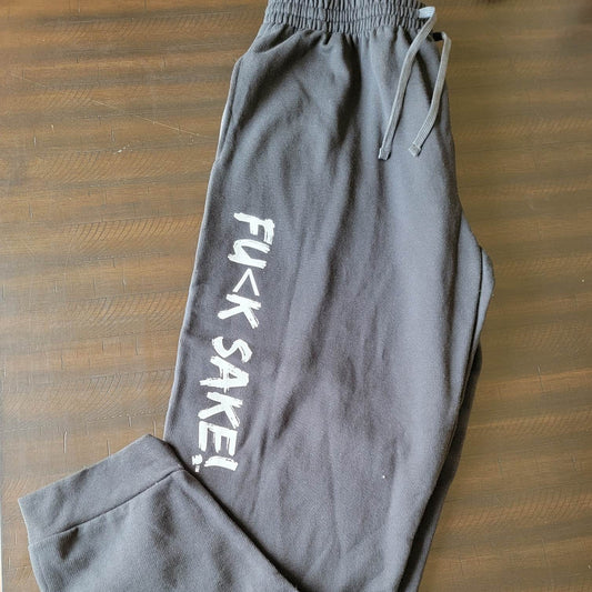 Fu(k Sake Black NuBlend Pocketed Jogger Sweatpants