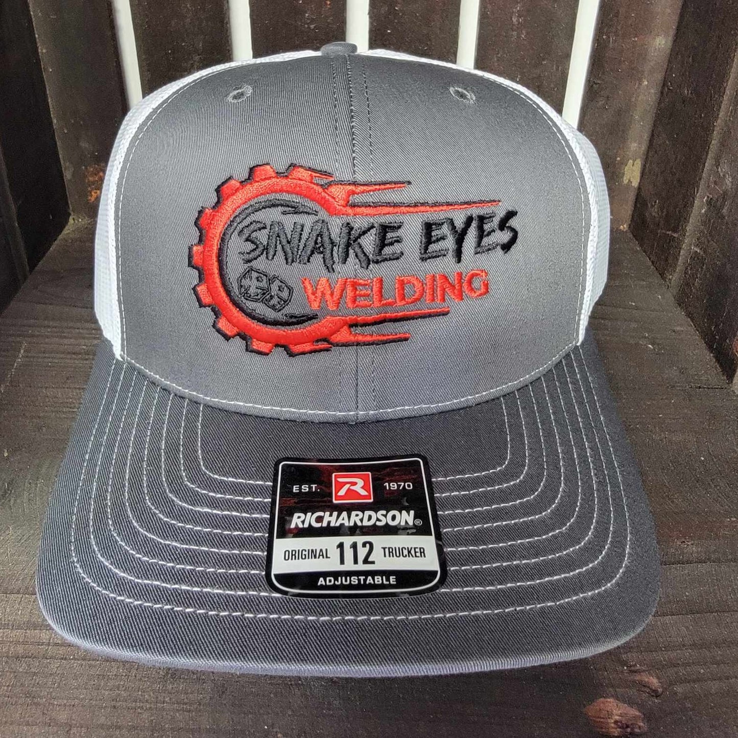 Snake Eyes Welding Snap Back Hat