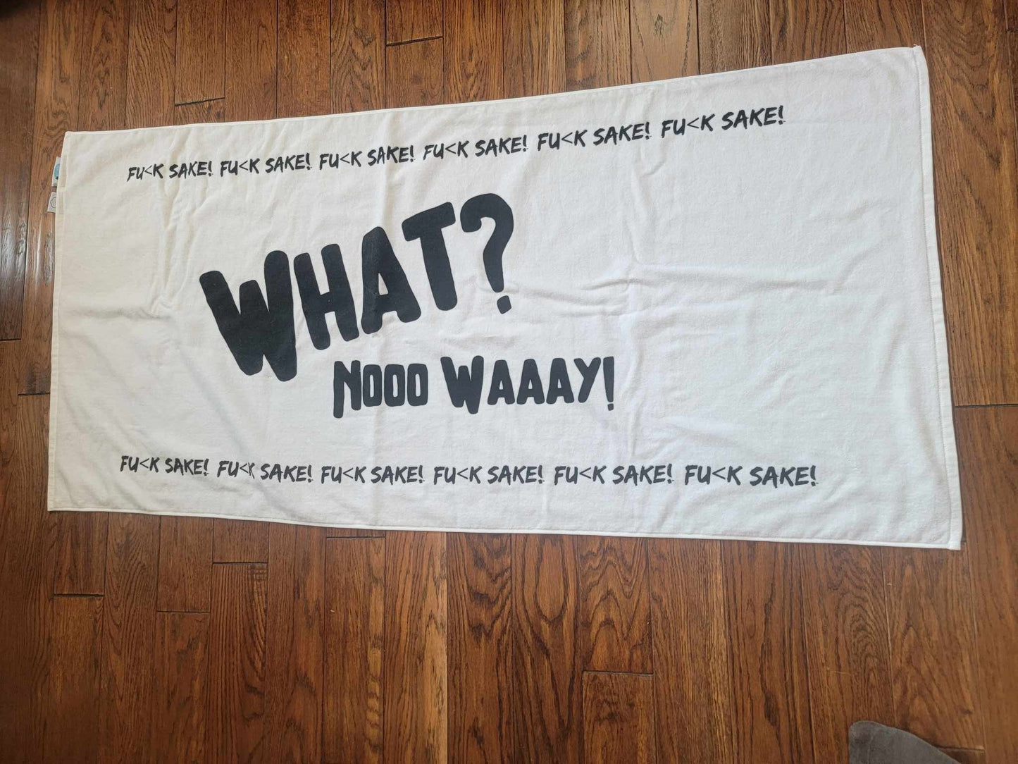 *SALE* What Nooo Waaay Beach Towel