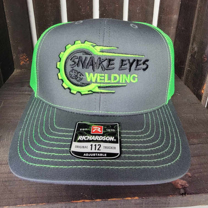 Snake Eyes Welding Snap Back Hat