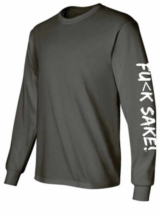 Fu(k Sake Grey Long Sleeve Shirt