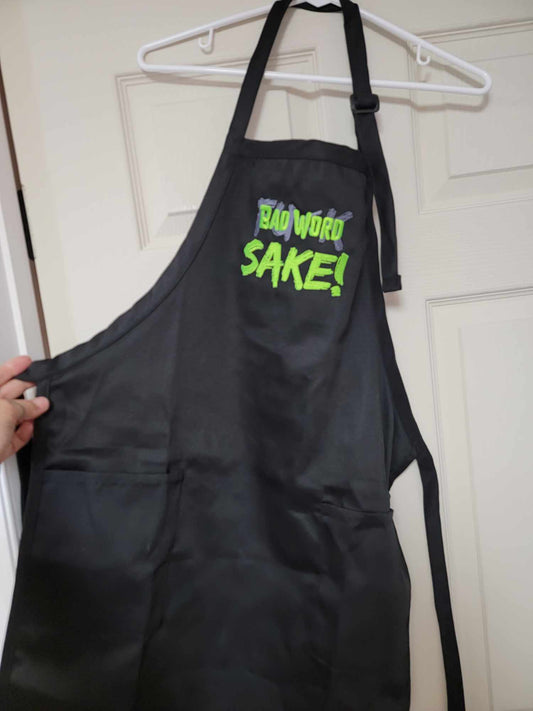 "Bad Word" Sake Apron