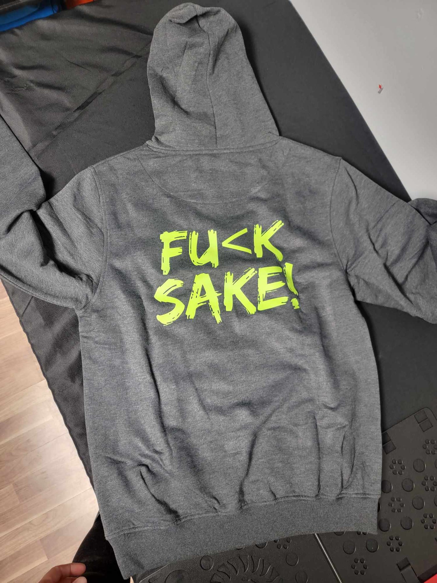 What Nooo Waaay & Fu(k Sake Grey Unisex Hoodie