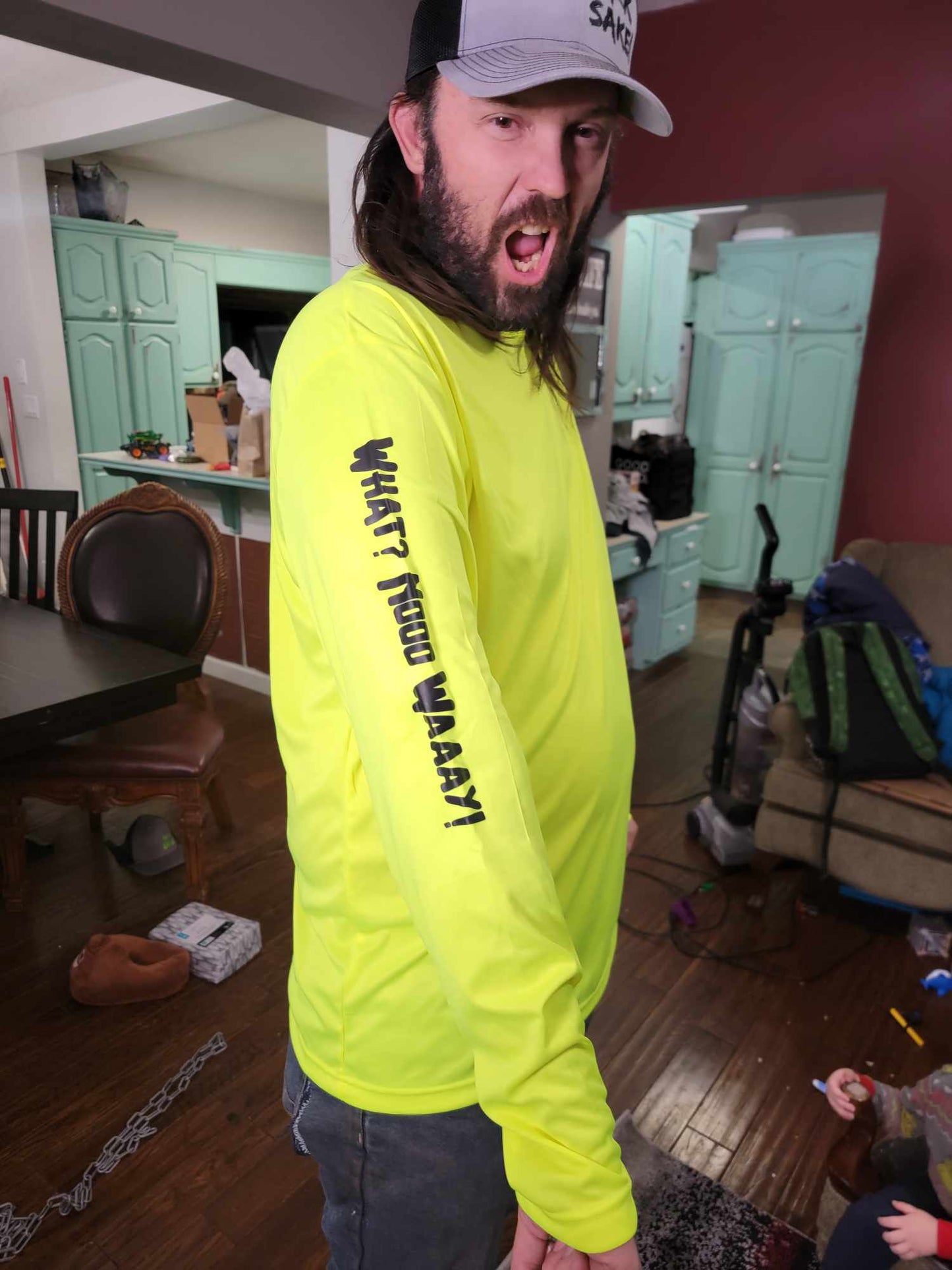 *SALE* What Nooo Waaay Yellow Long Sleeve Shirt