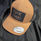 Fu(k Sake Leather Patch Snap Back