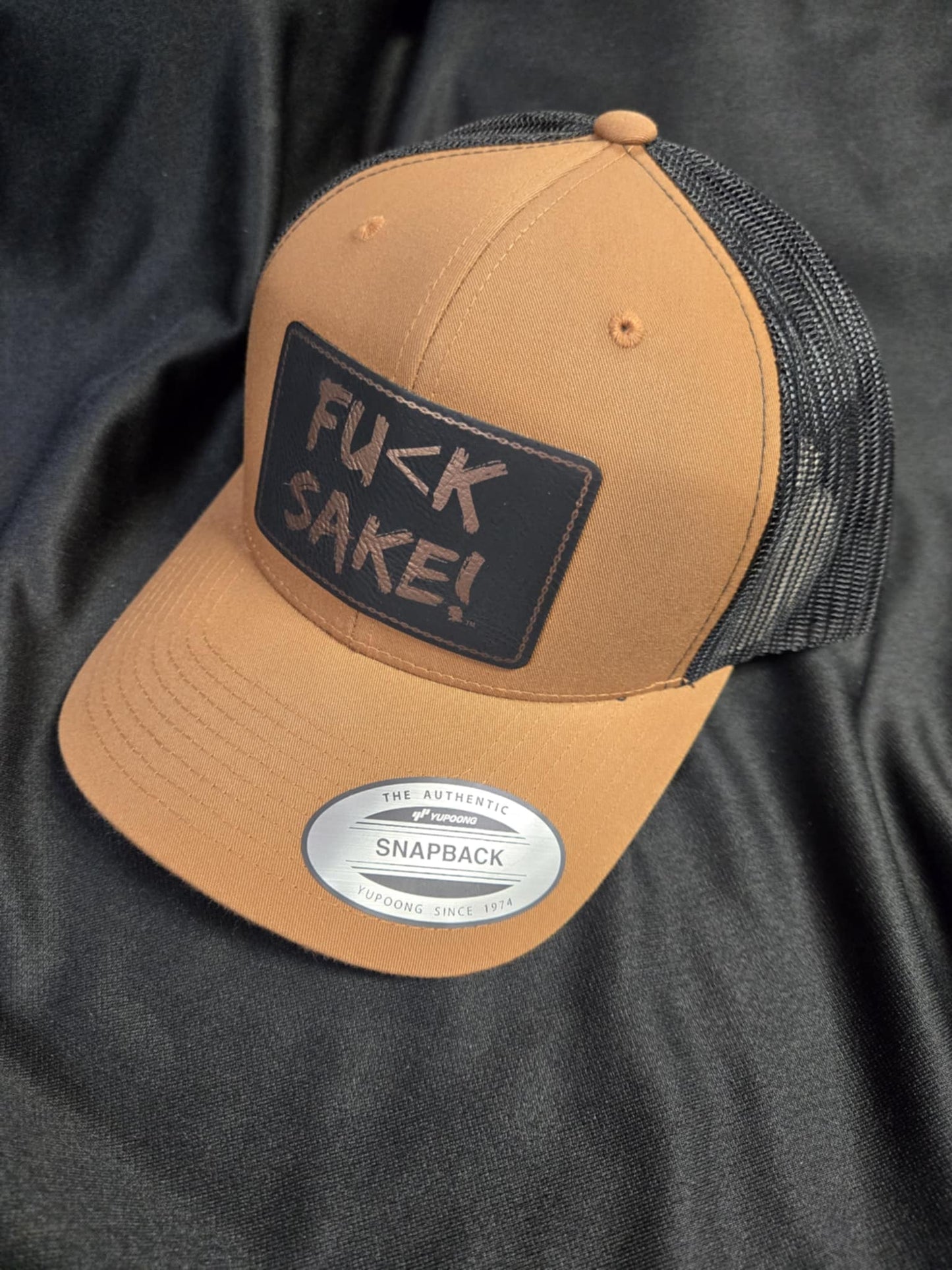 Fu(k Sake Leather Patch Snap Back