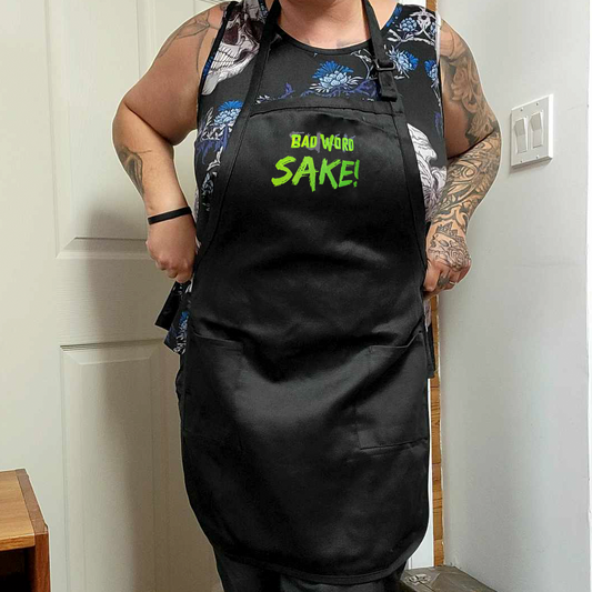 "Bad Word" Sake Apron