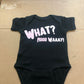 What Nooo Waaay Baby Onesies