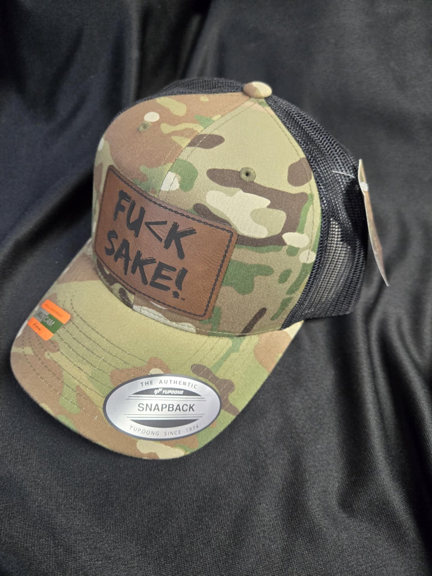 Fu(k Sake Leather Patch Snap Back