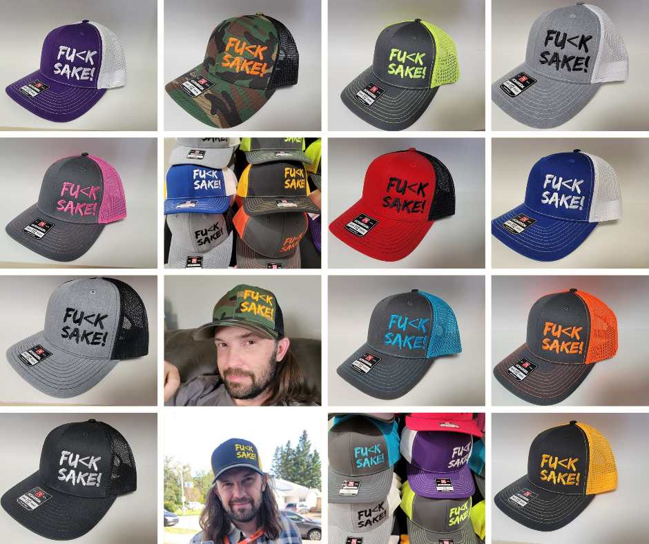 Fu(k Sake Snap Back Trucker Hats