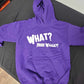 What Nooo Waaay Purple YOUTH Hoodie