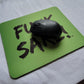 Fu(k Sake Green Mouse Pad